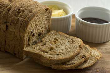 
Sprouted grain bread  
